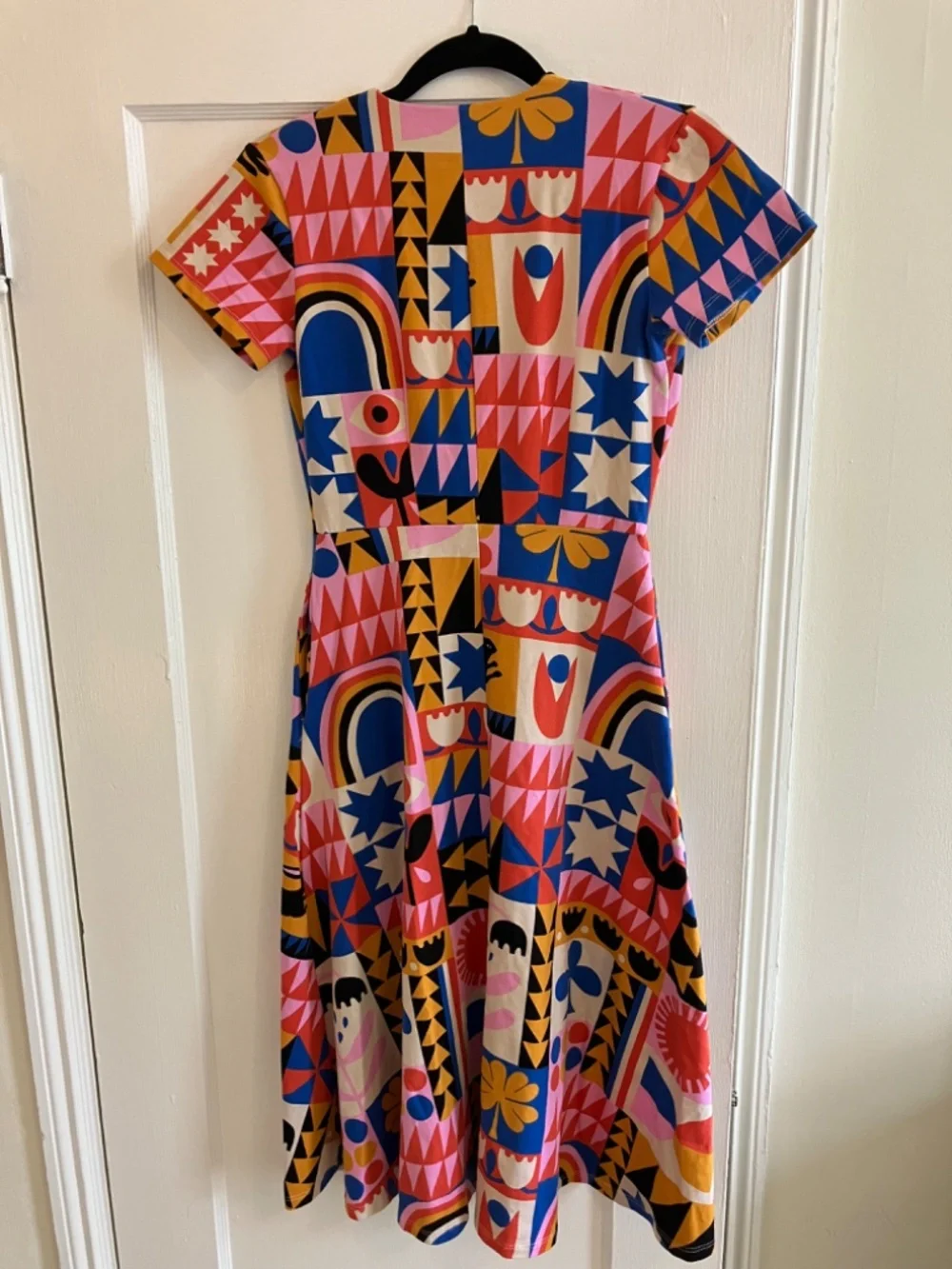 NOOWORKS dress in Greta by artist Lisa Congdon -- a roomy XS - Picture 4 of 6